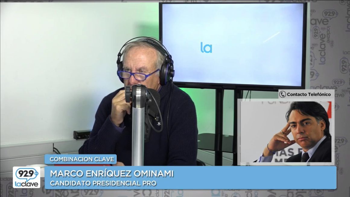 [VIDEO] Entrevista de Marco Enríquez-Ominami en radio La Clave