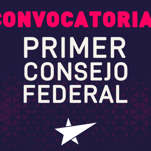 Convocatoria Primer Consejo Federal