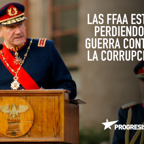 COMUNICADO | Las FFAA están perdiendo la guerra contra la corrupción