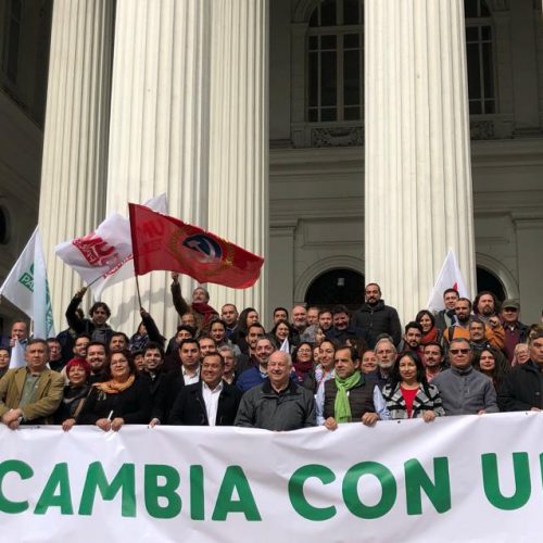 Unidad para el Cambio en su lanzamiento en la RM: “Las horas de Piñera y la derecha están contadas”