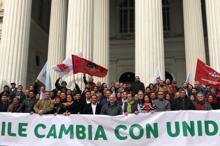 Unidad para el Cambio en su lanzamiento en la RM: “Las horas de Piñera y la derecha están contadas” Unidad para el Cambio en su lanzamiento en la RM: “Las horas de Piñera y la derecha están contadas”