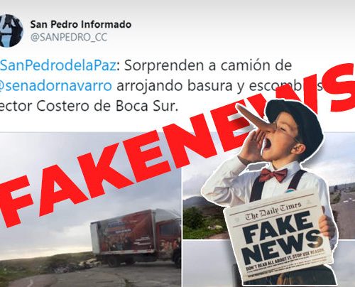 Navarro y Guillier presentan querella por Fake News viral sobre camión con juegos infantiles Navarro y Guillier presentan querella por Fake News viral sobre camión con juegos infantiles