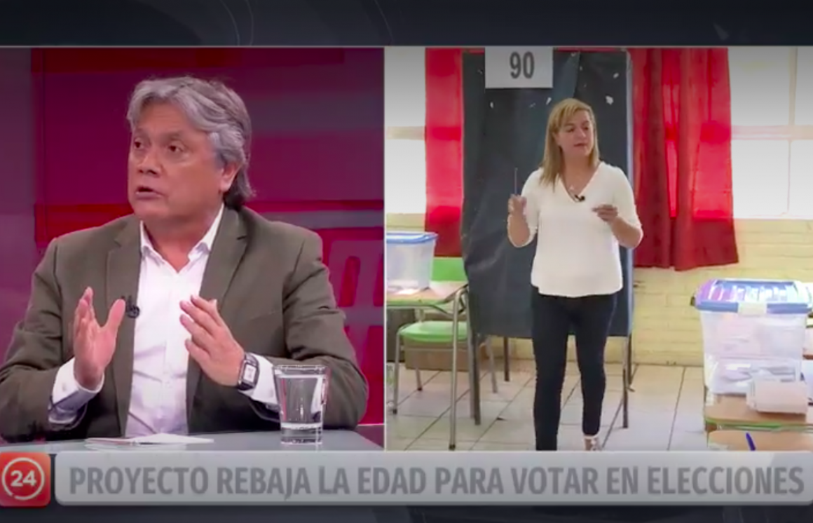 [24 Horas] Senador Navarro: “Los jóvenes de 14 y 16 años pueden participar en las elecciones”