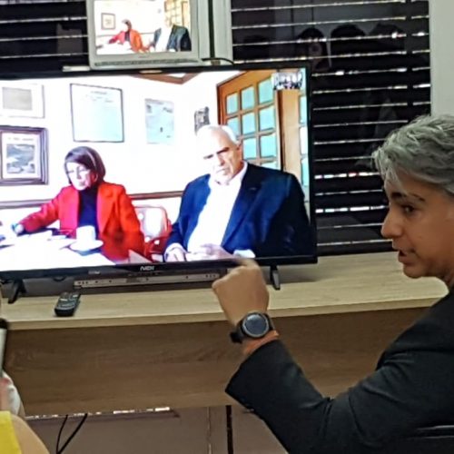 Ex presidente Ernesto Samper comparte experiencia de proceso constituyente colombiano: “Es el momento para encontrar la mejor salida para Chile” Ex presidente Ernesto Samper comparte experiencia de proceso constituyente colombiano: “Es el momento para encontrar la mejor salida para Chile”