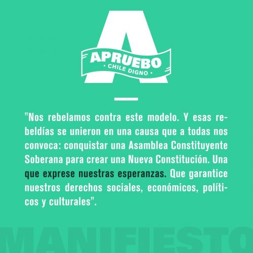 [Nuevo Mundo] Ricardo Godoy y comando Apruebo Chile Digno: “Nueva Constitución implica también una transformación, política, cultural y social para el país”