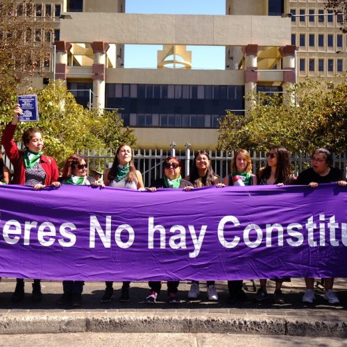 Activa exigencia de las mujeres de oposición por la paridad de género. El Senado tiene la palabra