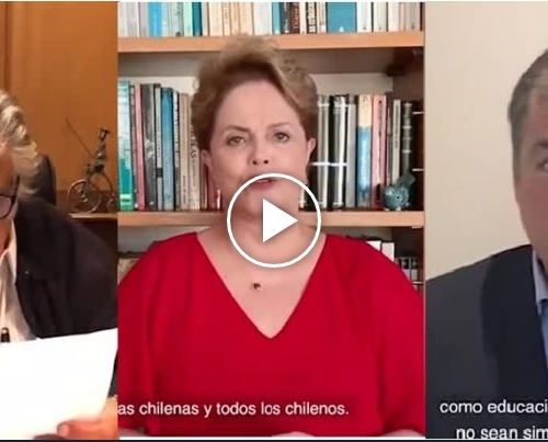 Mujica, Rouseff y Correa: el mensaje de expresidentes latinoamericanos a favor de nueva Constitución Mujica, Rouseff y Correa: el mensaje de expresidentes latinoamericanos a favor de nueva Constitución