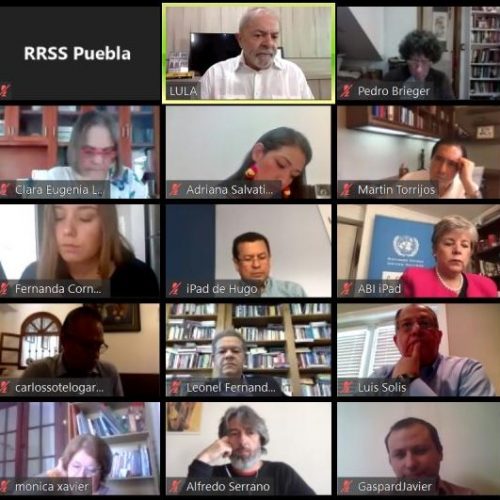 Miembros del PRO participan en encuentro virtual del Grupo de Puebla para debatir medidas y hacer frente a la pandemia