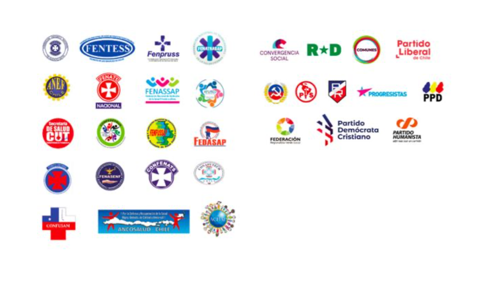 Nueva estrategia sanitaria: Partidos de oposición y organizaciones sociales entregan carta al Ministro de Salud para enfrentar la pandemia Nueva estrategia sanitaria: Partidos de oposición y organizaciones sociales entregan carta al Ministro de Salud para enfrentar la pandemia