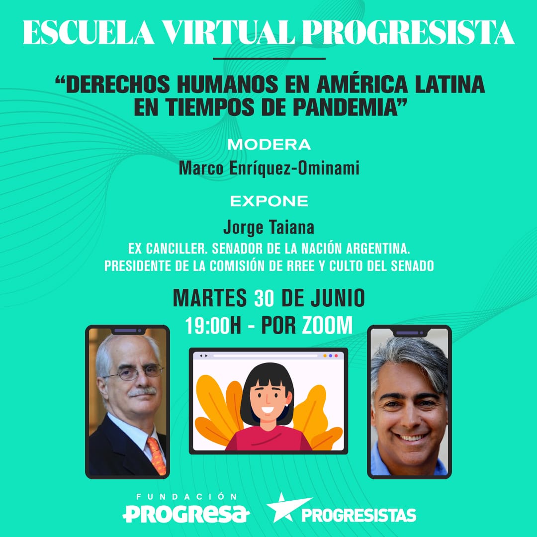 Ex canciller argentino expondrá en taller de Marco Enríquez-Ominami sobre derechos humanos en tiempos de Covid-19 Ex canciller argentino expondrá en taller de Marco Enríquez-Ominami sobre derechos humanos en tiempos de Covid-19