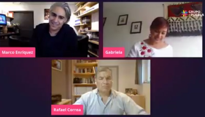 Ex presidente de Ecuador Rafael Correa: “Hay países que están viviendo una catástrofe y eso es producto de los malos gobiernos” Ex presidente de Ecuador Rafael Correa: “Hay países que están viviendo una catástrofe y eso es producto de los malos gobiernos”