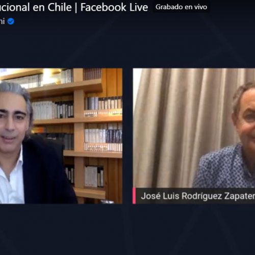 [Emol] Rodríguez Zapatero: “Los procesos constituyentes son fundamentales para fundar los pactos esenciales de convivencia”