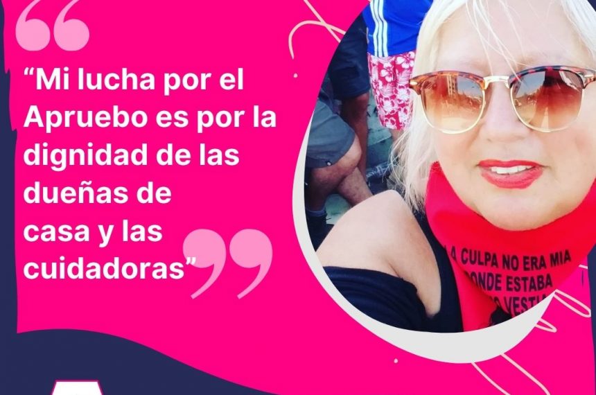 Berta Montecinos, dirigenta social de Pudahuel: “Mi lucha por el Apruebo es por la dignidad de las dueñas de casa y las cuidadoras” Berta Montecinos, dirigenta social de Pudahuel: “Mi lucha por el Apruebo es por la dignidad de las dueñas de casa y las cuidadoras”