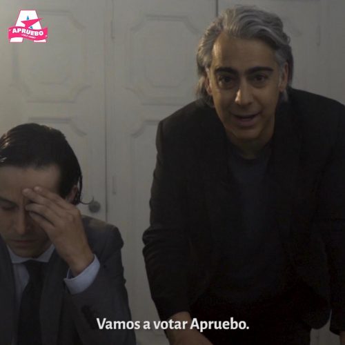 ME-O sorprende en redes sociales protagonizando particular video de la franja por el Apruebo