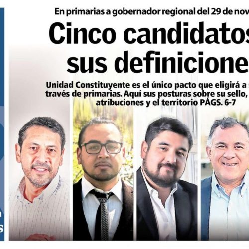 Jonatan Díaz: “Necesitamos un Gobierno Regional con participación activa y vinculante”