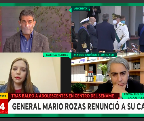 [Canal 13]Marco Enríquez-Ominami: “Carabineros no puede mal usar su poder de fuerza que le hemos regalado”