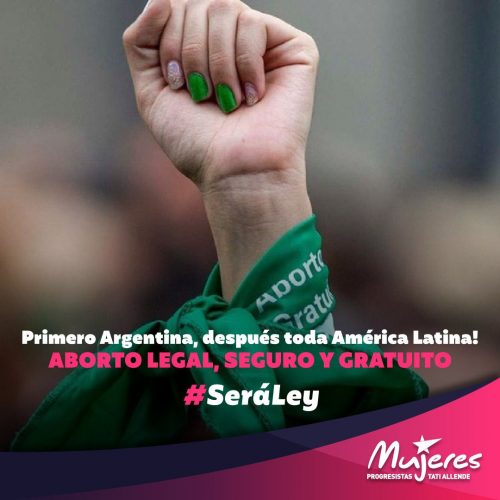 Partido Progresista celebra y felicita a Argentina por legalización del aborto