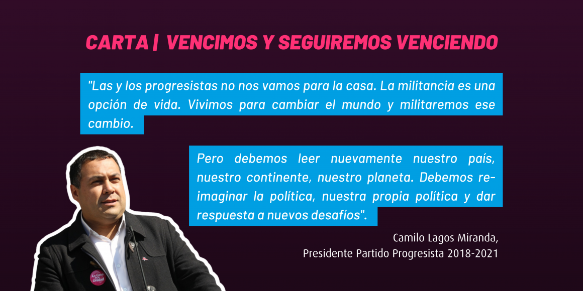 Carta | Vencimos y seguiremos venciendo