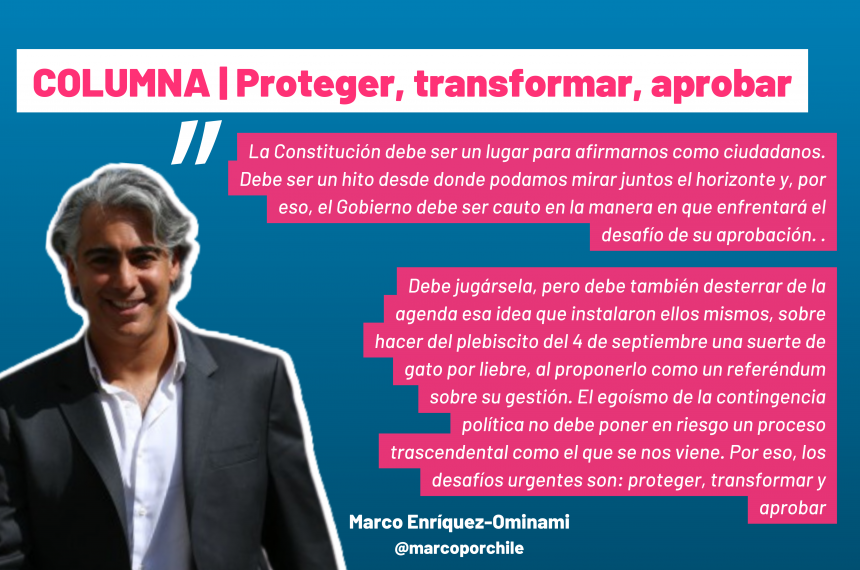 Columna | Proteger, transformar, aprobar Columna | Proteger, transformar, aprobar