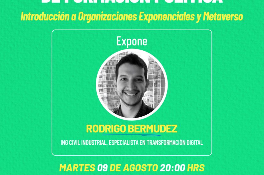 Introducción al metaverso en la tercera sesión de la Escuela del movimiento Otro Chile Introducción al metaverso en la tercera sesión de la Escuela del movimiento Otro Chile
