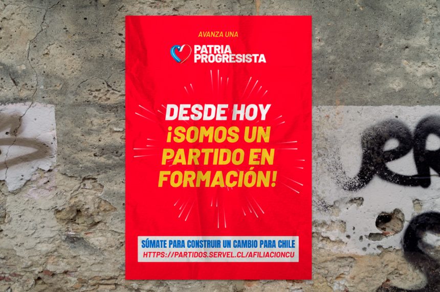 ¡Buenas noticias! Recibimos la notificación del SERVEL que habilita a Patria Progresista como partido en formación ¡Buenas noticias! Recibimos la notificación del SERVEL que habilita a Patria Progresista como partido en formación