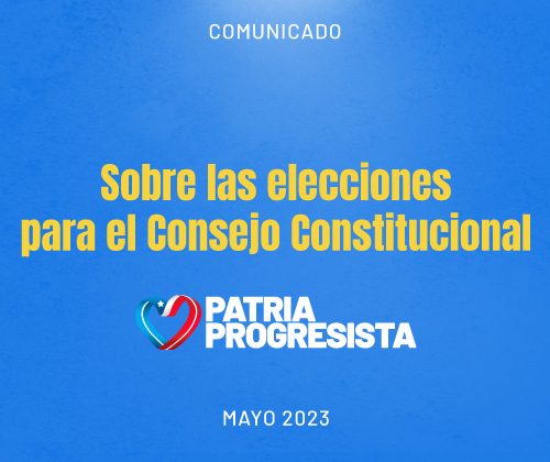 Sobre las elecciones para el Consejo Constitucional